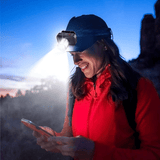 Powerful Rechargeable Headlamp: Zoomable, 90° Adjustable, Waterproof for Outdoor Adventures