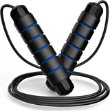 Jump Rope Tangle-Free Rapid Speed Cable with Ball Bearings for Men Women Kids