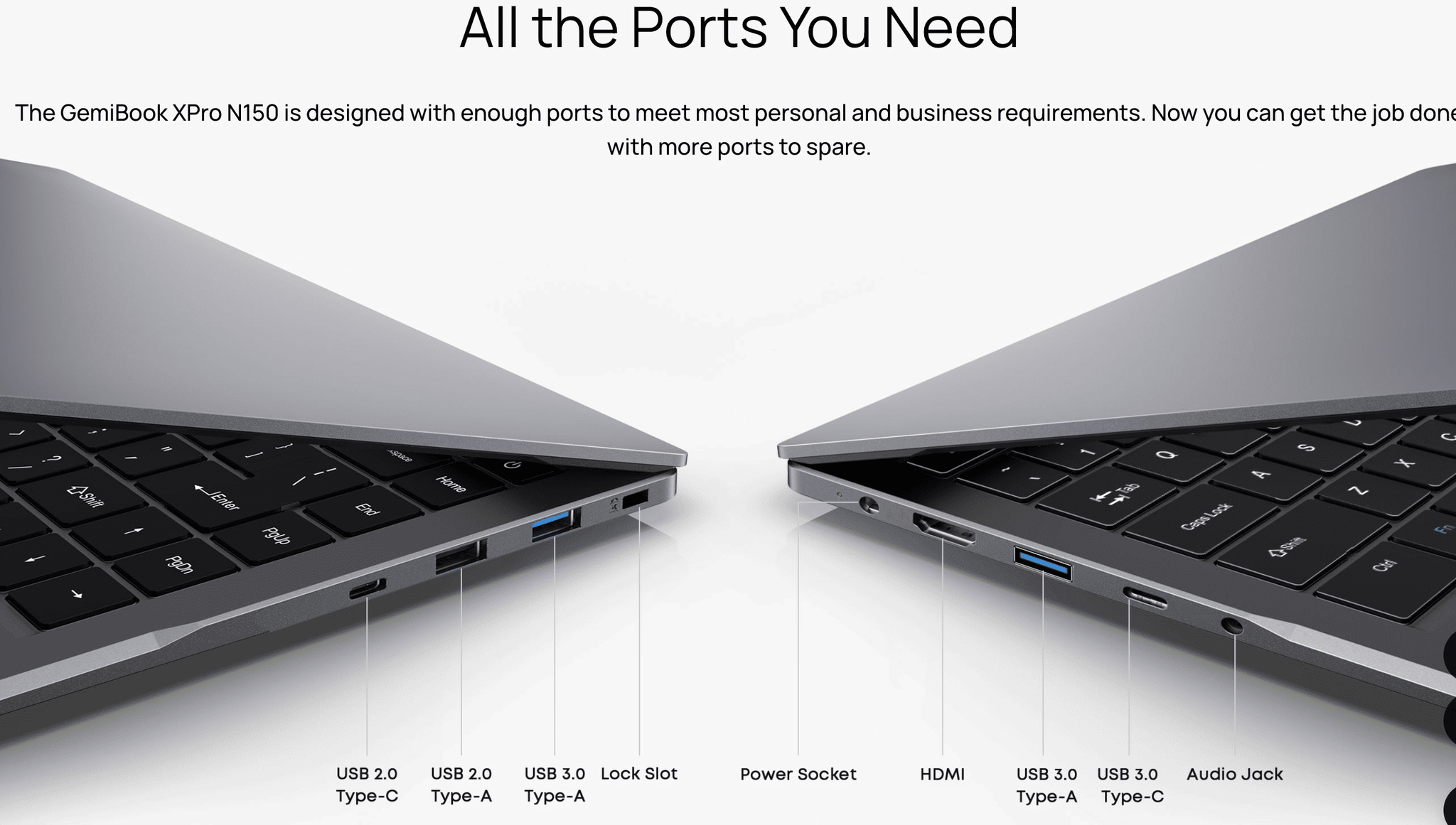 Chuwi GemiBook XPro 14-inch Full HD Ultrabook, Intel N100 16GB 512GB SSD