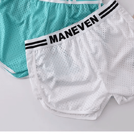 3-Pack Men's Mesh Breathable Boxer Briefs - Soft, Quick-Dry, Comfortable Polyester Fabric
