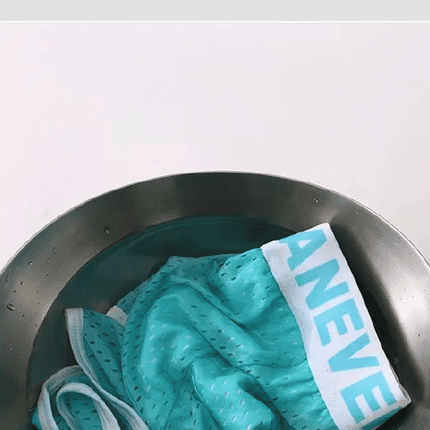 3-Pack Men's Mesh Breathable Boxer Briefs - Soft, Quick-Dry, Comfortable Polyester Fabric