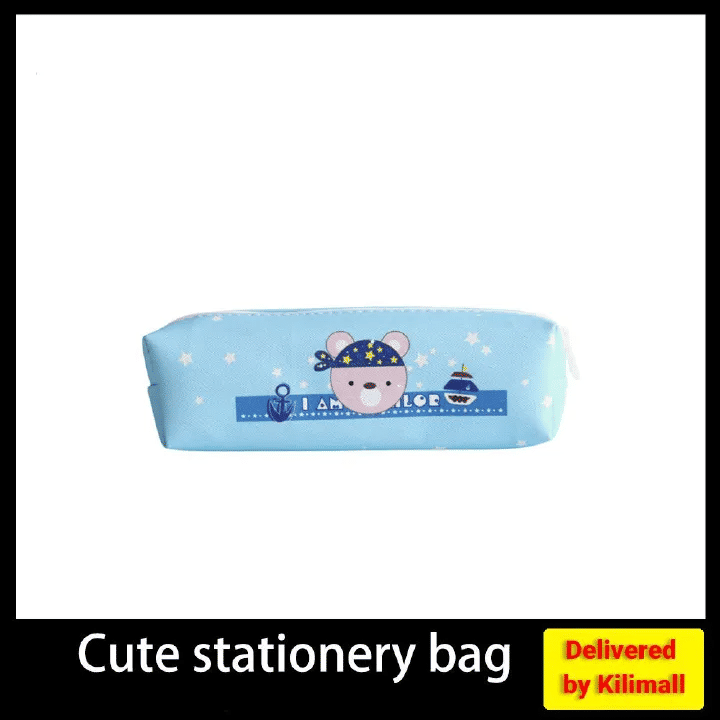Pencil Case Pouch Simple Stationery Bag for School Office Organizer
