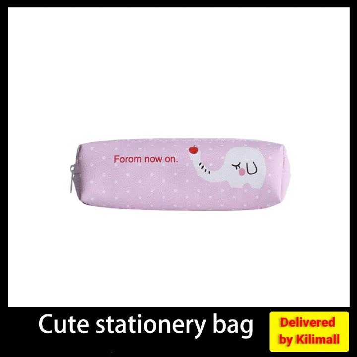 Pencil Case Pouch Simple Stationery Bag for School Office Organizer