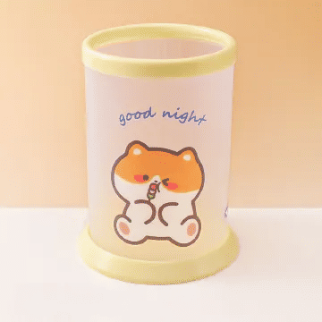 DIY Creative Cartoon Folding Pen Holder Multifunctional Desk Organizer Multi
