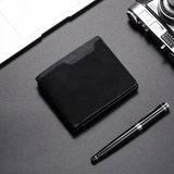 Generic Men's Leather Multifunctional Folding Wallet with Card Holder