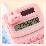 Cartoon Cute Mini Basic Calculator Portable Office Student Computer