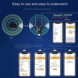 USB 2.4G 300Mbps Wireless WiFi Repeater Extender for Home Network Boost