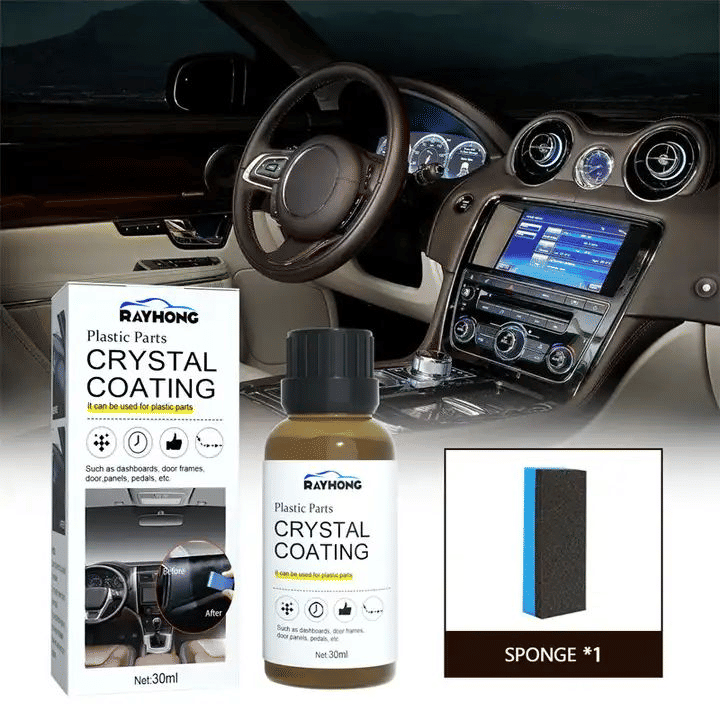 Rayhong Crystal Coating Plastic Car Trim Restorer 30ml
