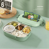5-in-1 Large Stainless Steel Bento Lunch Box with Soup Bowl