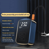 Generic Portable Wireless Electric Car Tire Inflator Pump LED Display