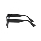 Bottom Cut Trendy Women Cat Eye Oversized Half Frame Glasses