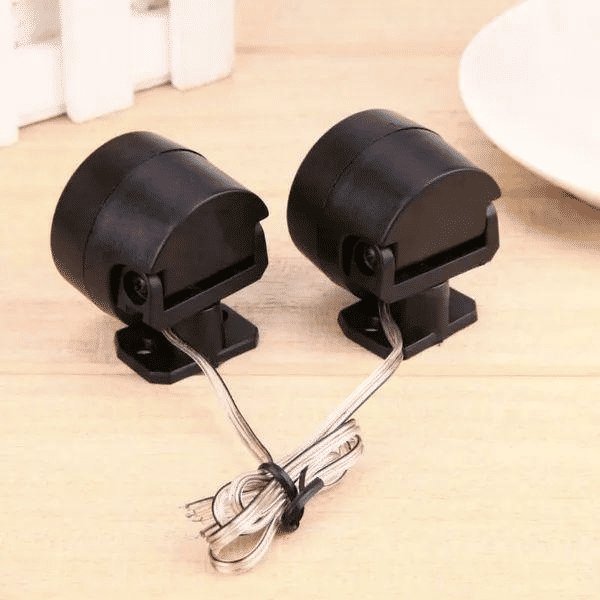 Generic Stereo Car Audio Super Power Tweeter Speakers 500W Black