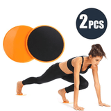 Professional Yoga Gliding Discs Fitness Slider Set 2 Piece
