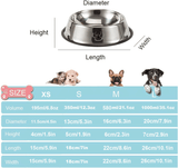 Generic Stainless Steel Non-Slip Pet Feeding Bowl Silver