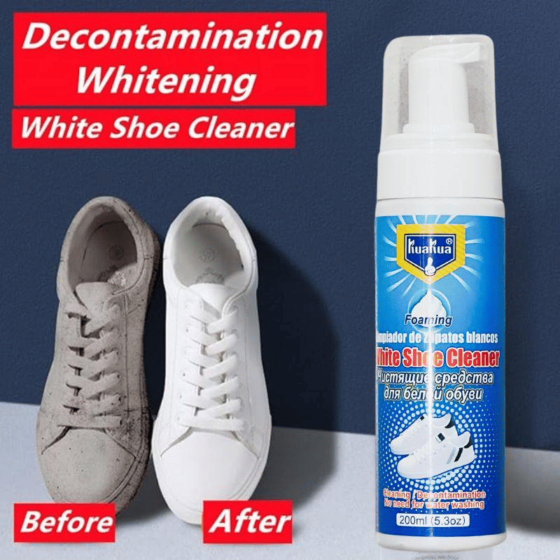 Generic Foaming White Shoe Cleaner Sneakers Cleaning Foam 200ml