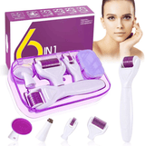 6 In 1 Derma Roller Kit Micro Titanium Microneedle System
