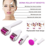 6 In 1 Derma Roller Kit Micro Titanium Microneedle System
