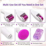 6 In 1 Derma Roller Kit Micro Titanium Microneedle System
