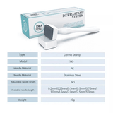 Generic Derma Stamp Hair Regrowth Roller 140 Microneedles 1.50mm Tool