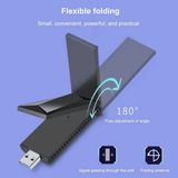 WiFi 6E 5400Mbps USB 3.0 Adapter AX5400 Tri-Band Network Dongle