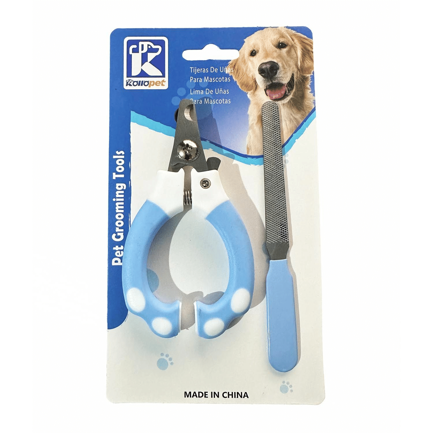 Pet Nail Clipper and Scissors with File for Dogs and Cats