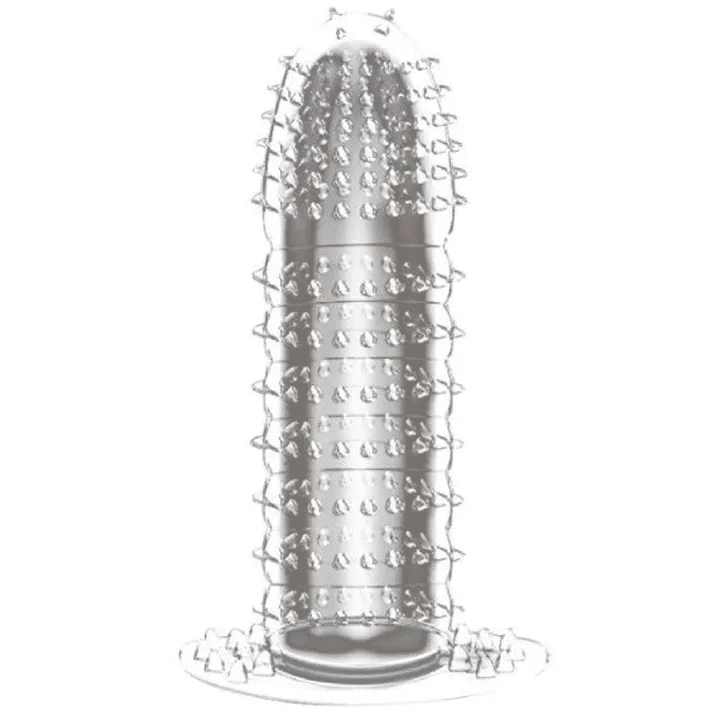 5-Pack Silicone Penis Sleeves: Enhancer, Extender, Delay Ring for Men's Pleasure