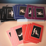50 Fantasy Bondage Positions Couple Game Cards for Adult Intimate Fun
