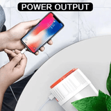 Solar Camping Light LED USB Rechargeable Portable Emergency Lantern