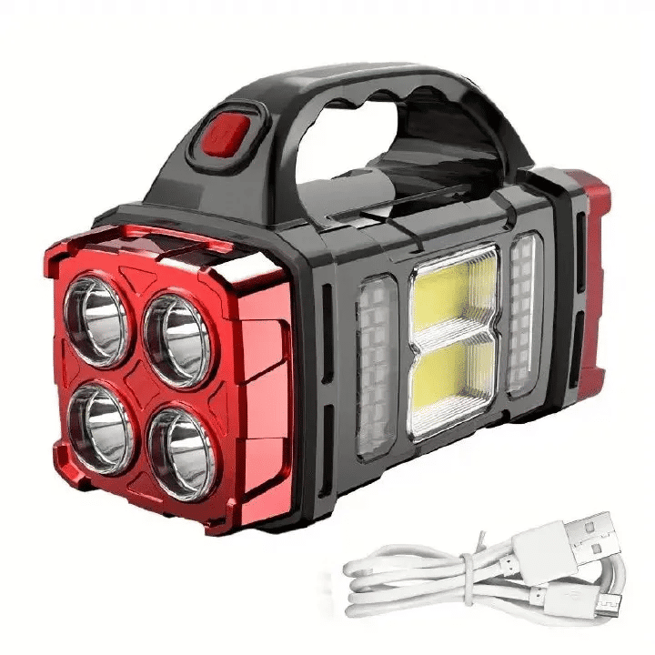 Multi Function LED Portable Lamp Emergency Outdoor Camping Flashlight