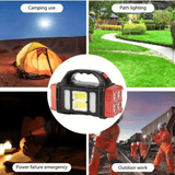 Multi Function LED Portable Lamp Emergency Outdoor Camping Flashlight