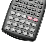 Scientific Calculator 240 Functions 2-Line LCD Display Portable Student Math Tool Black