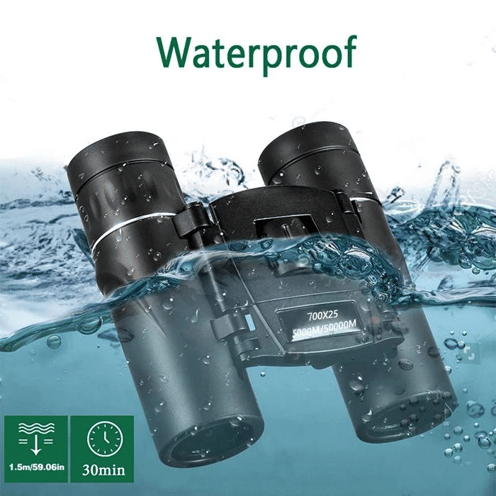 700x25 HD Zoom Powerful Long Range BAK4 FMC Folding Binoculars
