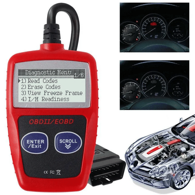 MS309 Car Fault Code Reader OBD2 Scanner Diagnostic Scan Tool Check Engine Read Erase Clear