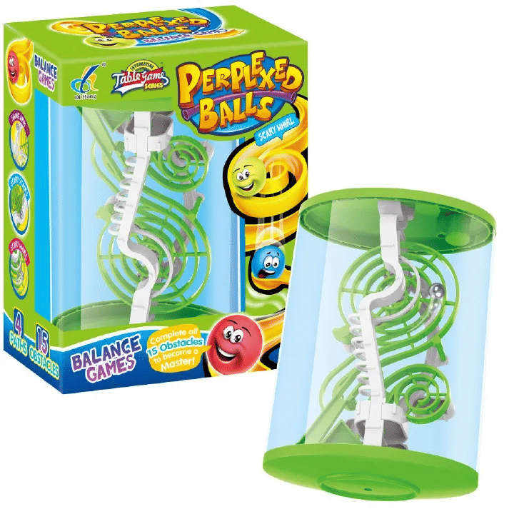 Perplexed Balls 3D Twist Patience Balance Game Multicoloured