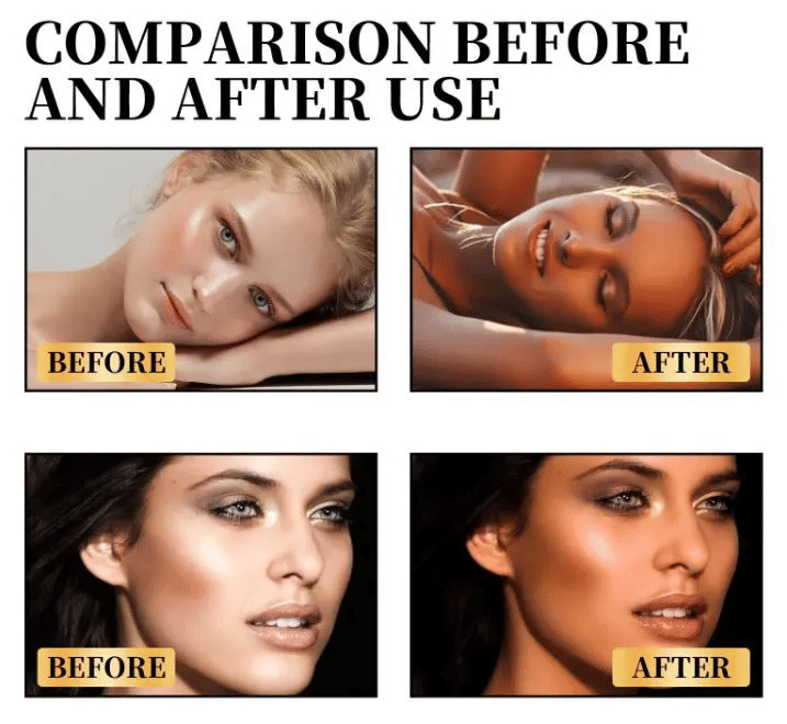 Self Tanning Cream Sunless Bronzer Long Lasting Brown Sun Face & Skin Tanner Suntan Moisturizer 120g