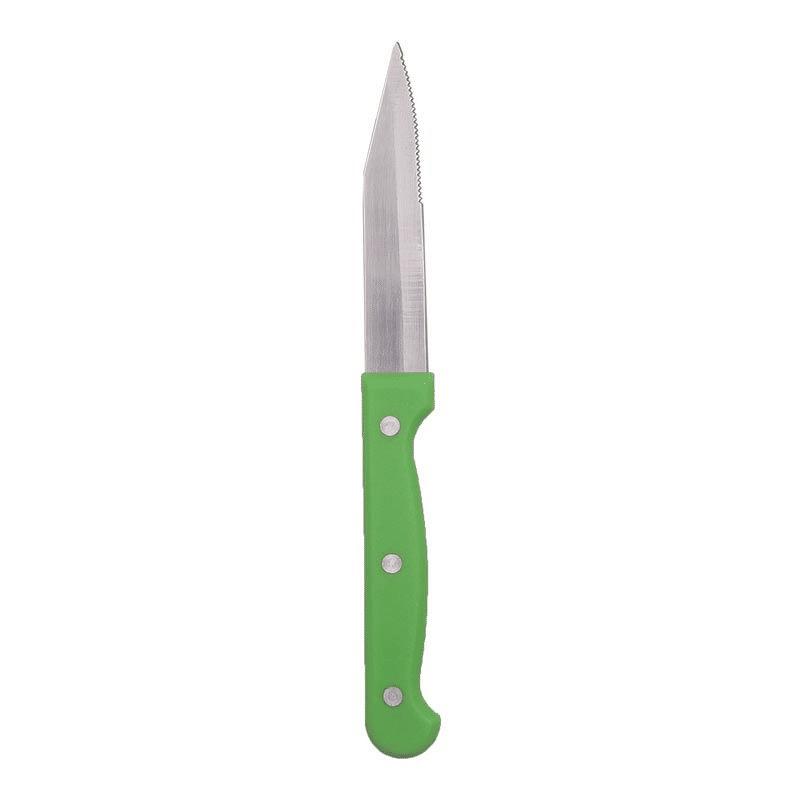 RASHNIK RN-004 5-Piece Stainless Steel Kitchen Knife Set with Storage Base