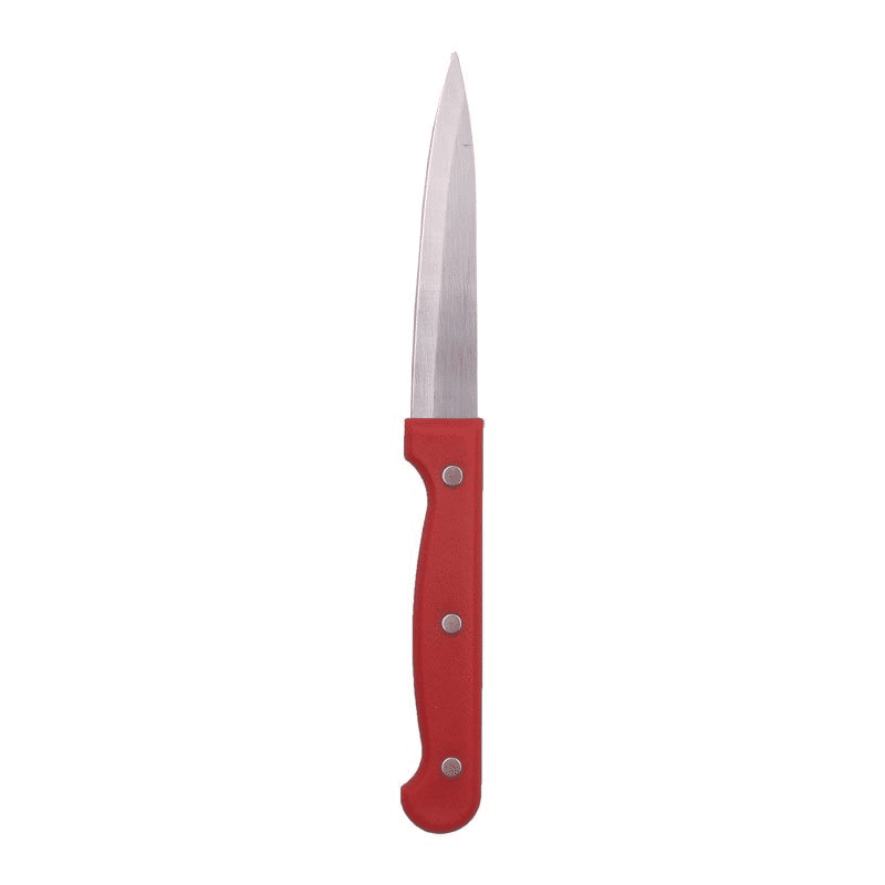 RASHNIK RN-004 5-Piece Stainless Steel Kitchen Knife Set with Storage Base