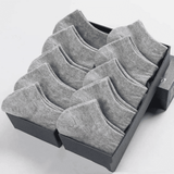 10 Pairs Unisex No-Show Ankle Socks: Breathable, Anti-Odor Comfort Fit