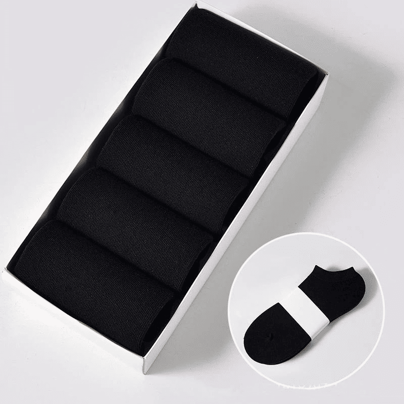 10 Pairs Unisex No-Show Ankle Socks: Breathable, Anti-Odor Comfort Fit