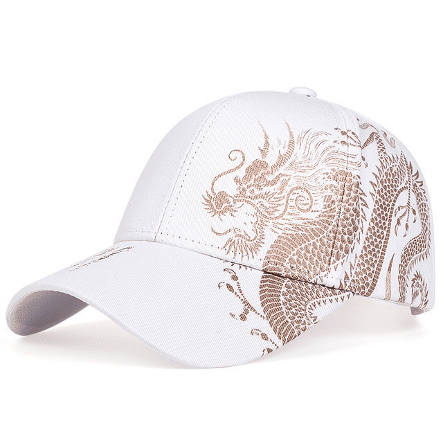 CJ House Men's Wide-Brimmed Camouflage Hip-Hop Baseball Cap - Trendy Youth Style