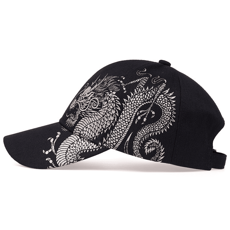 CJ House Men's Wide-Brimmed Camouflage Hip-Hop Baseball Cap - Trendy Youth Style