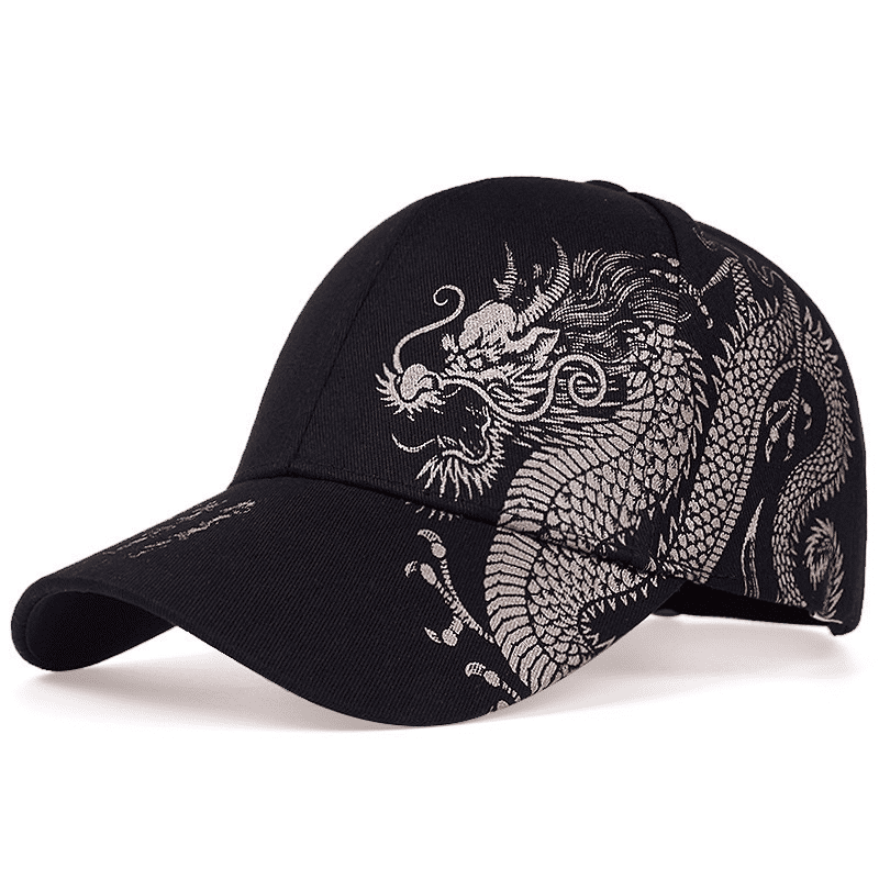 CJ House Men's Wide-Brimmed Camouflage Hip-Hop Baseball Cap - Trendy Youth Style