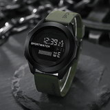 Men's Waterproof Digital Sport Watch with LED Luminous Display