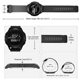 Men's Waterproof Digital Sport Watch with LED Luminous Display
