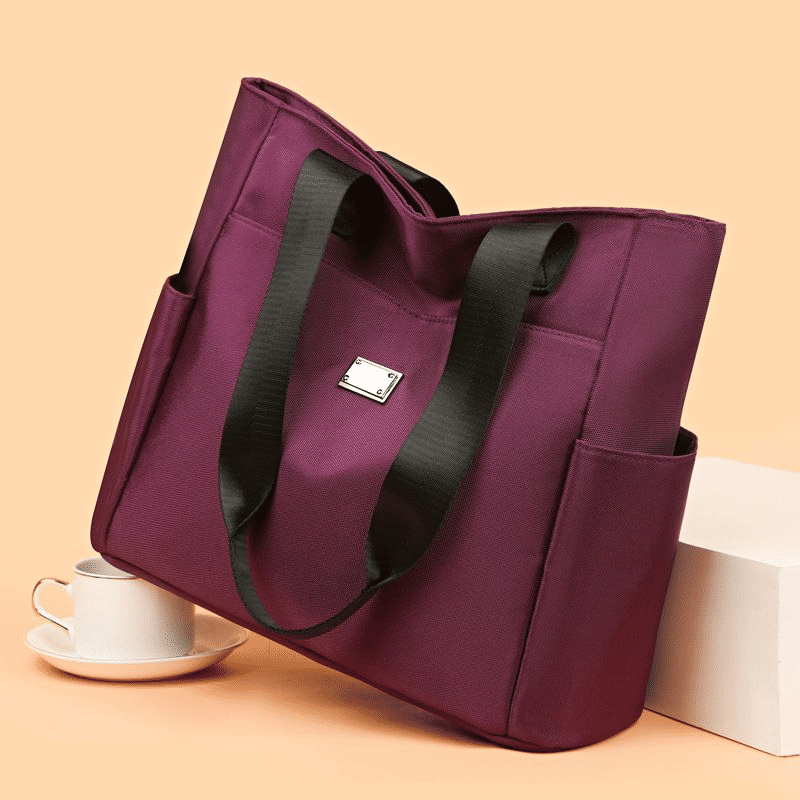 Women's Waterproof Oxford Cloth Tote Bag - Large Capacity Shoulder Handbag