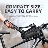 West Biking MTB Bicycle Pump 80 PSI Manual Air Inflator Black