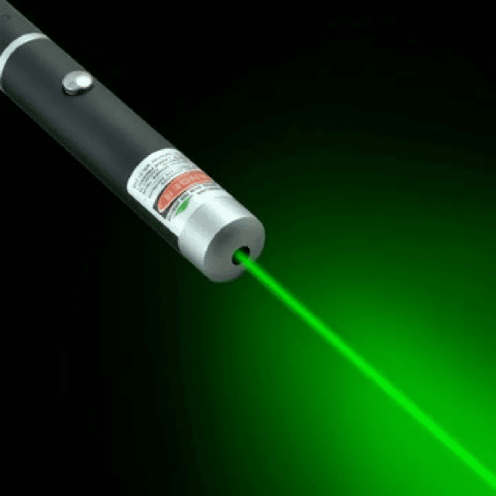 3 Pieces Laser Pointer Set 5MW 650nm Red Green Purple for Presentations