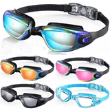Swimming Goggles Professional 100% UV Protection Anti-fog No Leaking for Adult Men Women