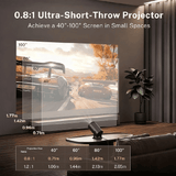 HY300 Pro+ 1080P Full HD Portable Projector 12000 Lumens Android 11.0 WiFi Bluetooth