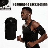 Universal 6.5'' Zippered Multi-Compartment Arm Bag for Fitness Outdoor Activities